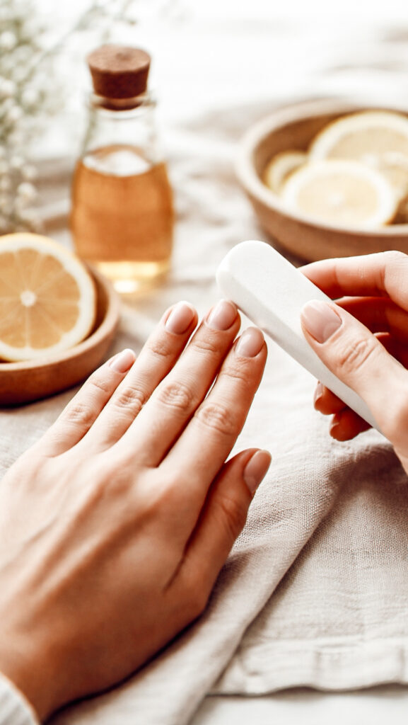 How to Get Pink Nails Naturally with This Easy DIY Nail Stain (Plant-Based) |