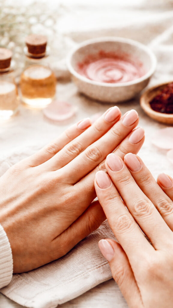 How to Get Pink Nails Naturally with This Easy DIY Nail Stain (Plant-Based) |