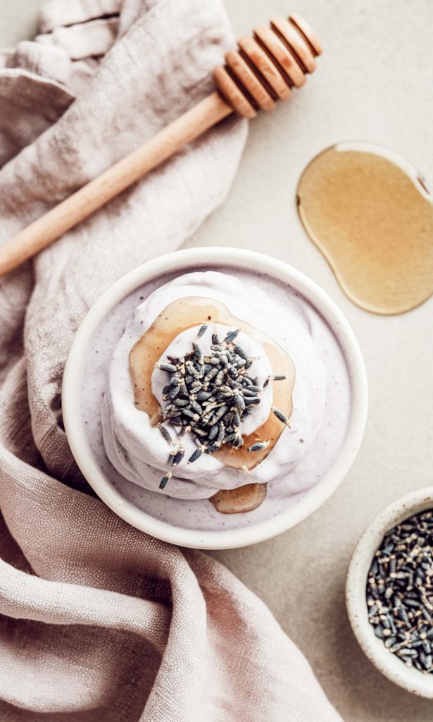 Homemade Lavender & Honey Nice Cream (5 Simple Ingredients) | Mylk Alchemy Homemade Lavender & Honey Nice Cream (5 Simple Ingredients) | Mylk Alchemy