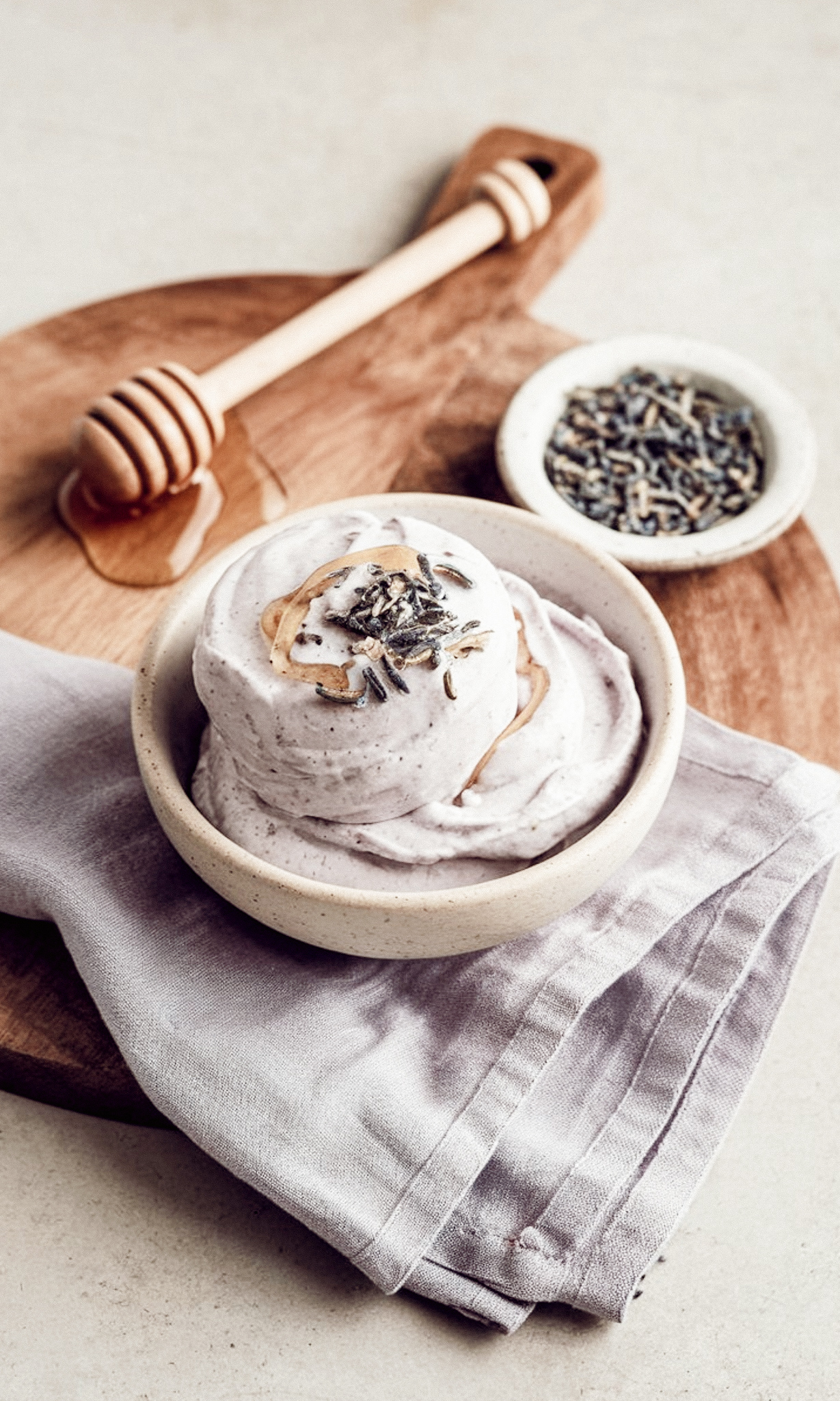 Homemade Lavender & Honey Nice Cream (5 Simple Ingredients) | Mylk Alchemy Homemade Lavender & Honey Nice Cream (5 Simple Ingredients) | Mylk Alchemy