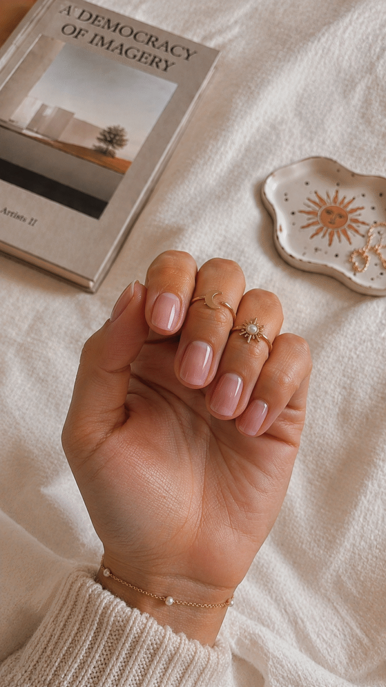 How to Get Pink Nails Naturally with This Easy DIY Nail Stain (Plant-Based)