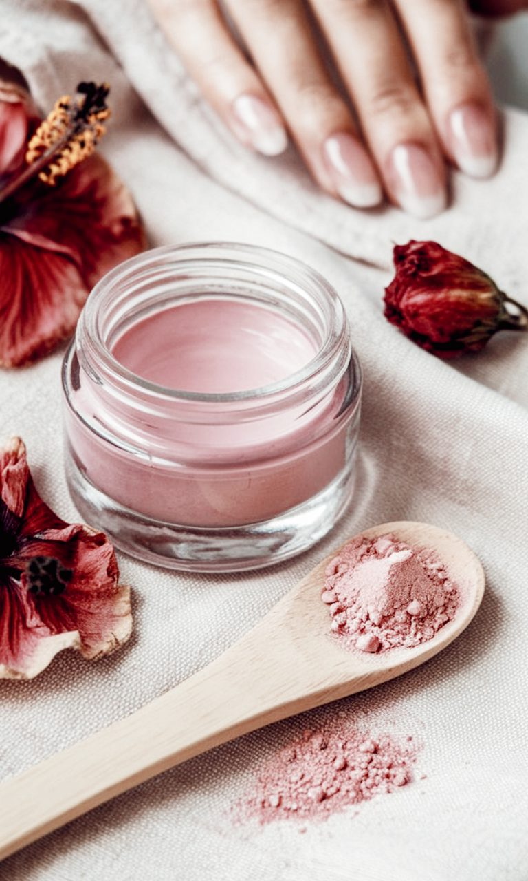 How to Get Pink Nails Naturally with This Easy DIY Nail Stain (Plant-Based)