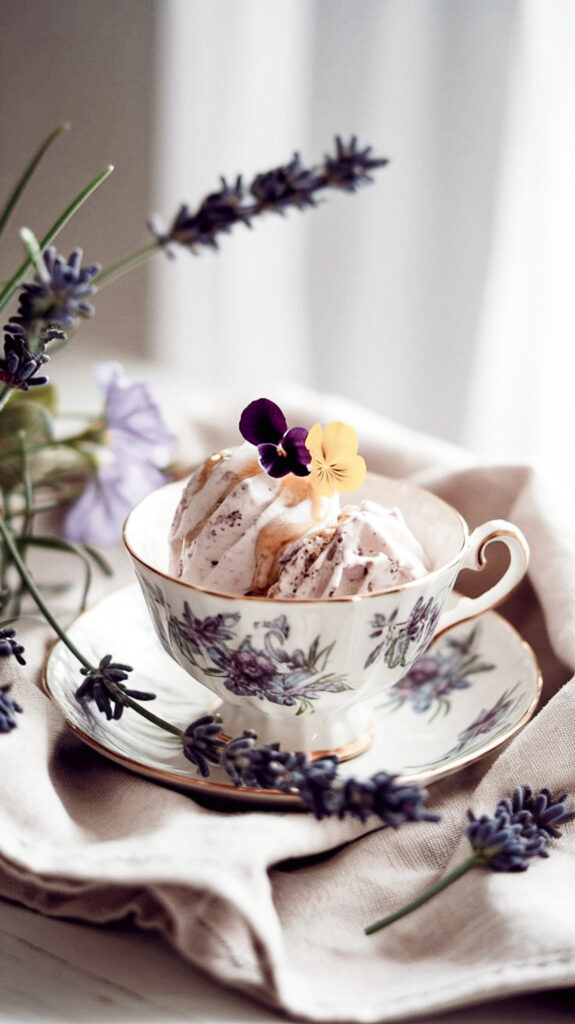 Homemade Lavender & Honey Nice Cream (5 Simple Ingredients) | Mylk Alchemy Homemade Lavender & Honey Nice Cream (5 Simple Ingredients) | Mylk Alchemy