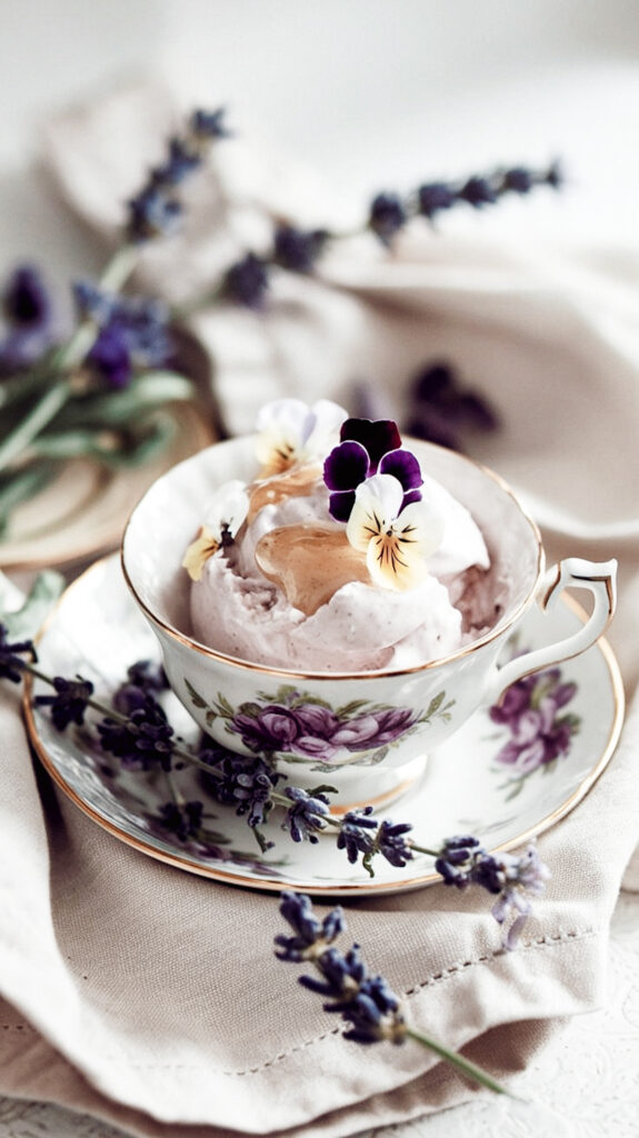 Homemade Lavender & Honey Nice Cream (5 Simple Ingredients) | Mylk Alchemy Homemade Lavender & Honey Nice Cream (5 Simple Ingredients) | Mylk Alchemy