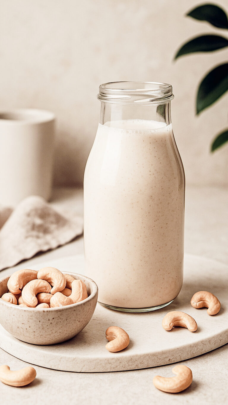 How to Make Cashew Milk at Home