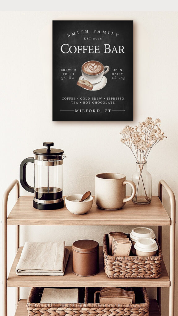 10 Cozy Coffee Bar Ideas for Small Spaces | Mylk Alchemy 10 Cozy Coffee Bar Ideas for Small Spaces | Mylk Alchemy
