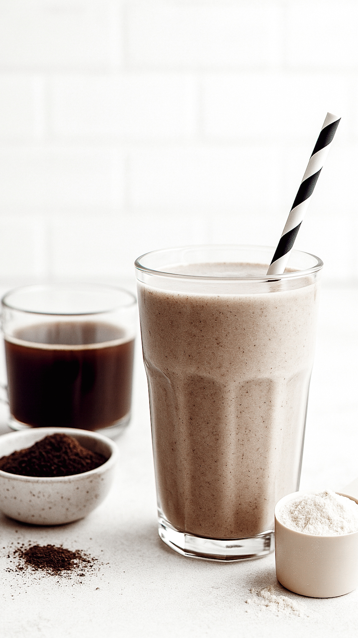 The Perfect Mushroom Coffee Protein Smoothie |