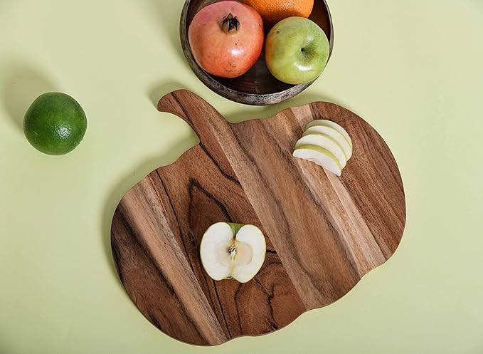 Pumpkin Wood Cutting Board