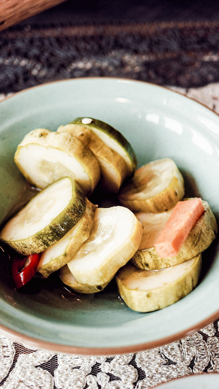 Easy Refrigerator Bread and Butter Pickles Recipe (Small Batch)