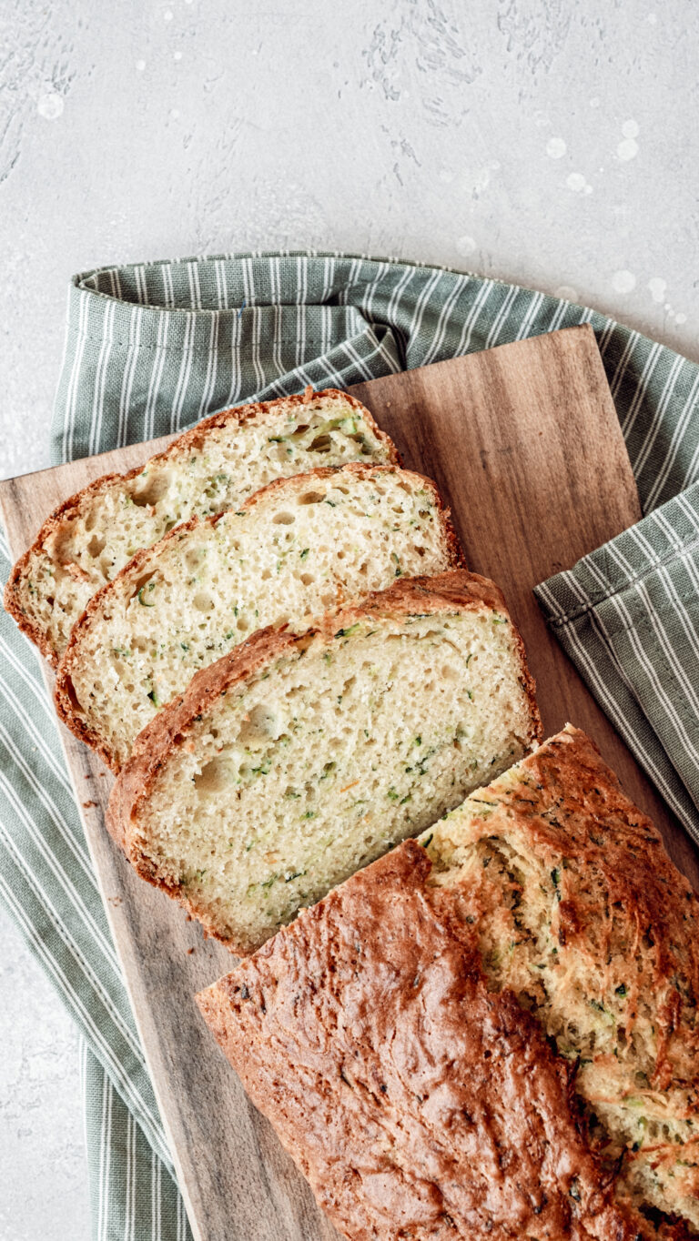 The Best 3 Ingredient Zucchini Bread