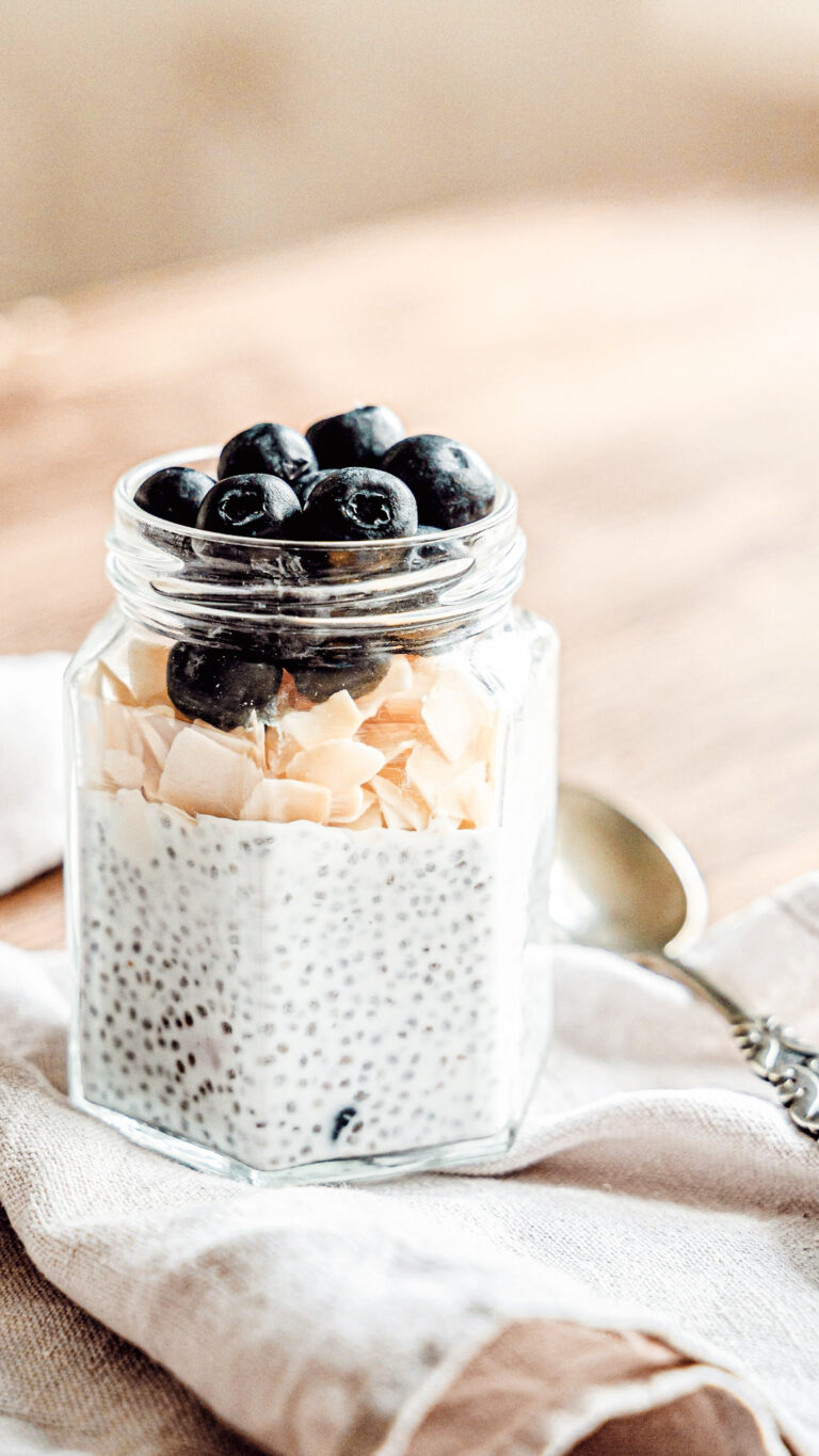 High Protein Chia Seed Pudding Without Protein Powder