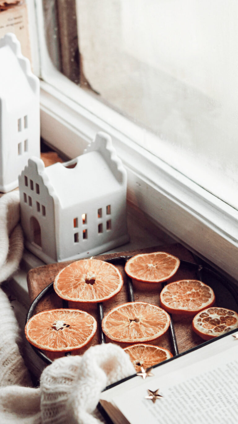 How to Dry Orange Slices for Decoration