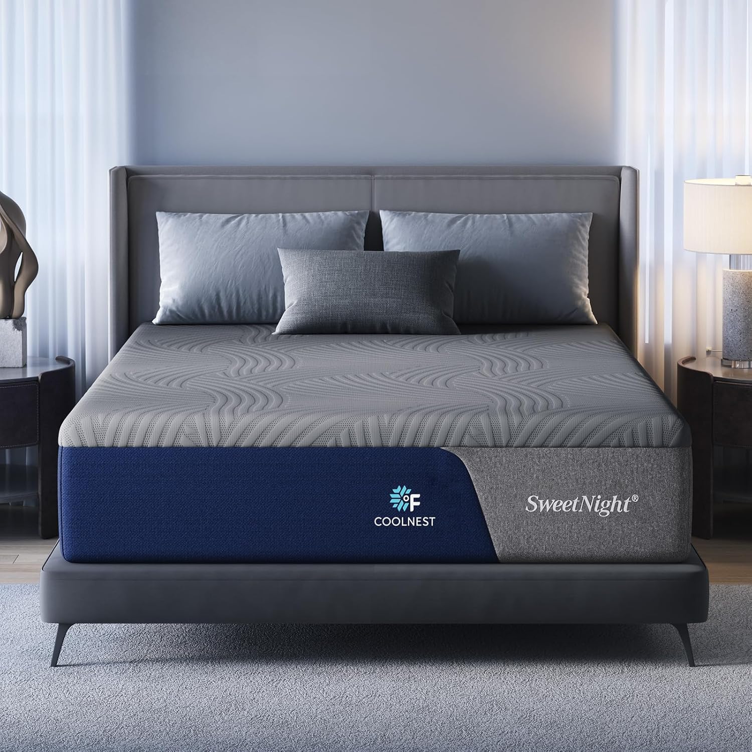 5 Best Mattresses for Hot Sleepers (on Amazon Under $500) | Sweetnight CoolNest Cooling Mattress