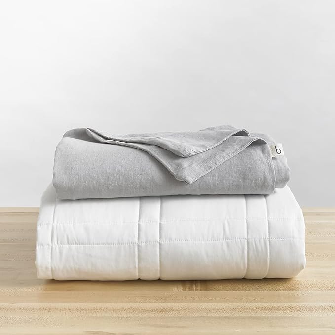 Baloo Living French Linen Weighted Blanket
