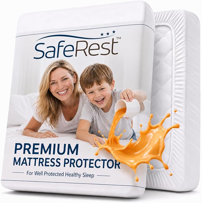 SafeRest Waterproof Mattress Protector